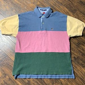 Tommy Hilfiger, vintage multi colored polo